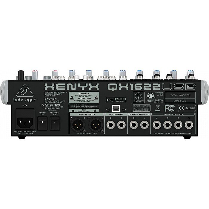 【美品】Behringer XENYX QX1622USB & ULM202 Behringer | Product | XENYX X1622USB